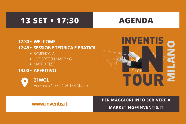 Inventis in tour - Milano