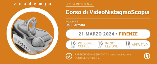 Corso di VideoNistagmoScopia Firenze