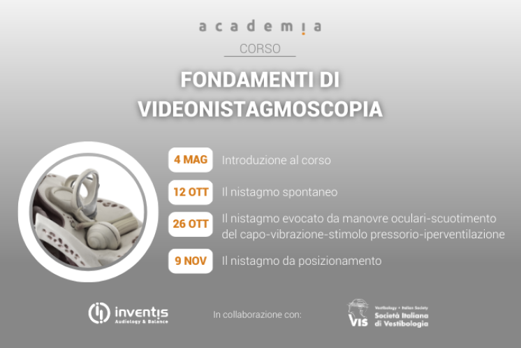 Corso Fondamenti di Videonistagmoscopia