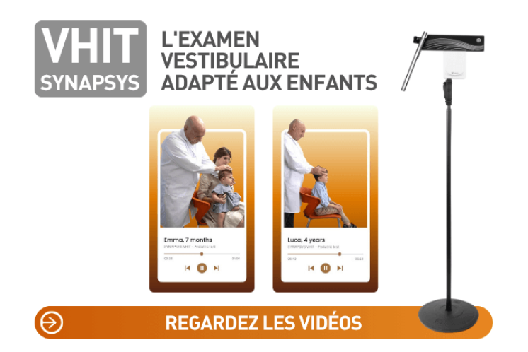 Nouvelles Vidéos sur vHIT SYNAPSYS 